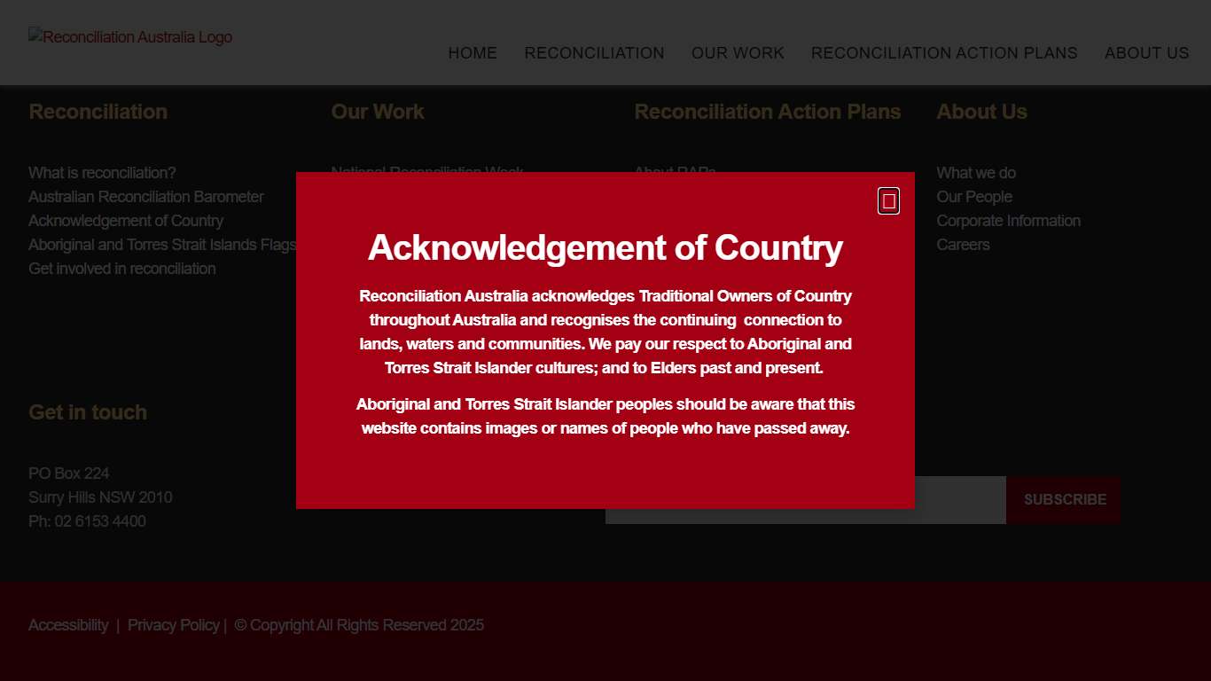 National Reconciliation Week - Reconciliation Australia